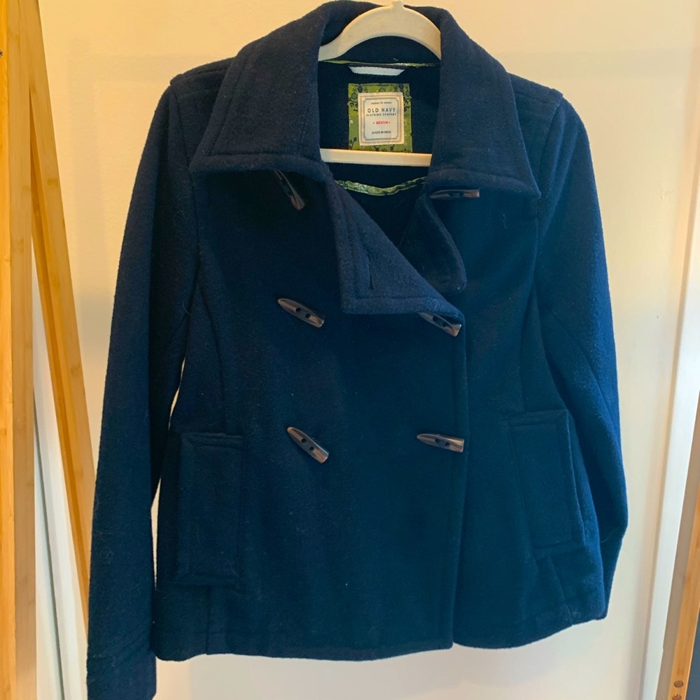Old Navy vintage peacoat